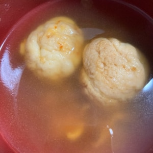 冷凍たこ焼きで簡単に明石焼き風スープ